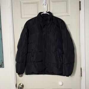 Creatmo Women's Waterproof Ski Snow Black Puffer Jacket Sz Medium